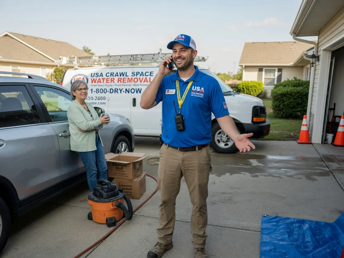 Crawl Space Water Removal Little Elm, TX FAQs